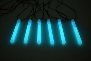 4 inch 10mm Aqua Glow Sticks- 50 Per Package